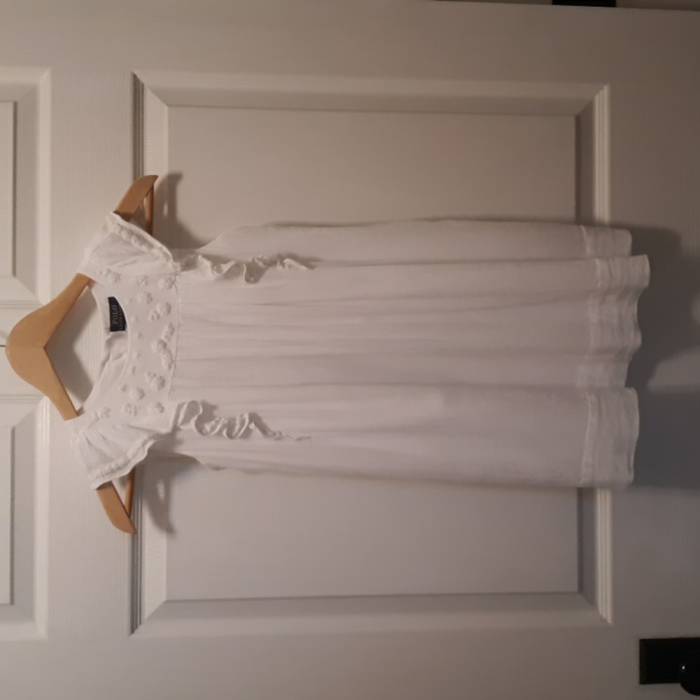 POLO Ralph Loren White Girls Dress